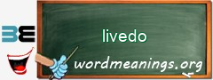 WordMeaning blackboard for livedo